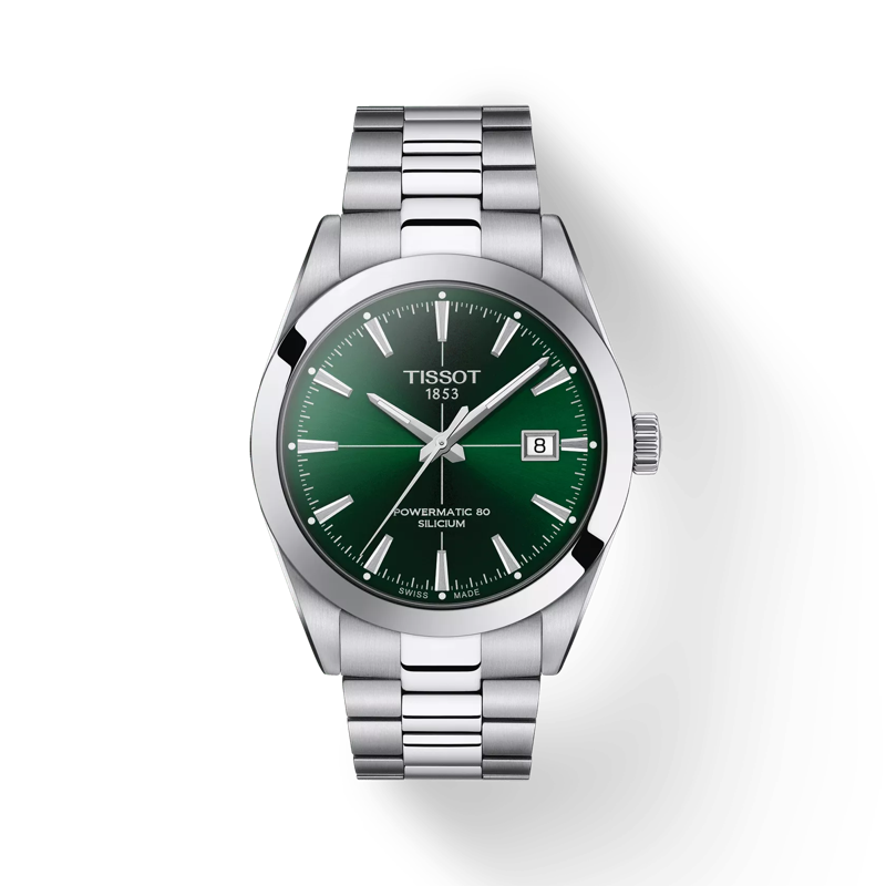 De Tissot Gentleman Powermatic T1274071104101 heeft een elegante roestvrij stalen behuizing. Het horloge heeft een powermatic uurwerk met een gangreserve van 80 uur, dat nauwkeurige tijdmeting garandeert. Draag dit horloge tijdens speciale gelegenheden of als een stijlvolle toevoeging aan uw dagelijkse outfit. Een tijdloos accessoire dat perfectie uitstraalt. Maak uw look compleet met de Tissot Gentleman Powermatic T1274071104101.