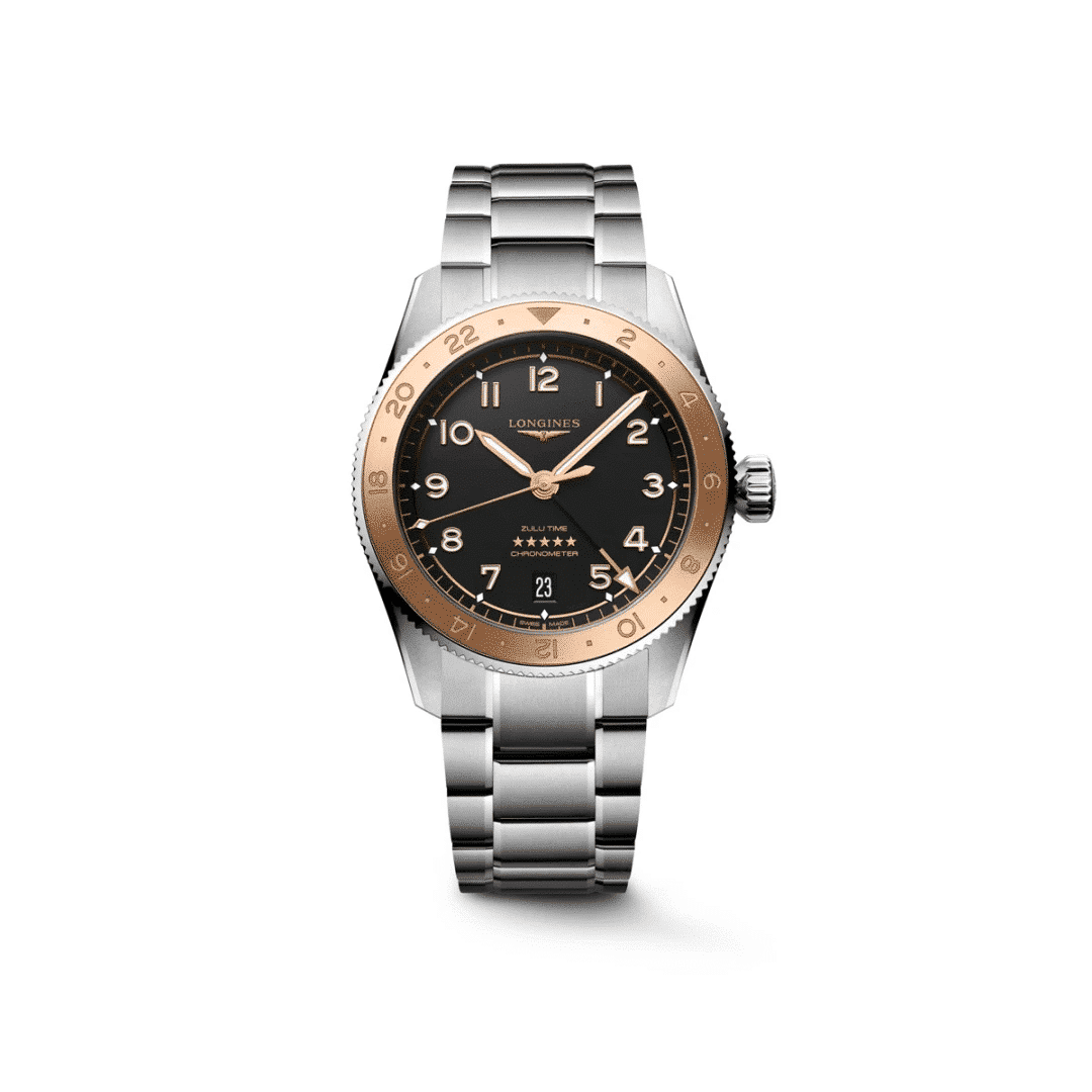 Een heren polshorloge Lngines Model Spirit Zulu TIme
