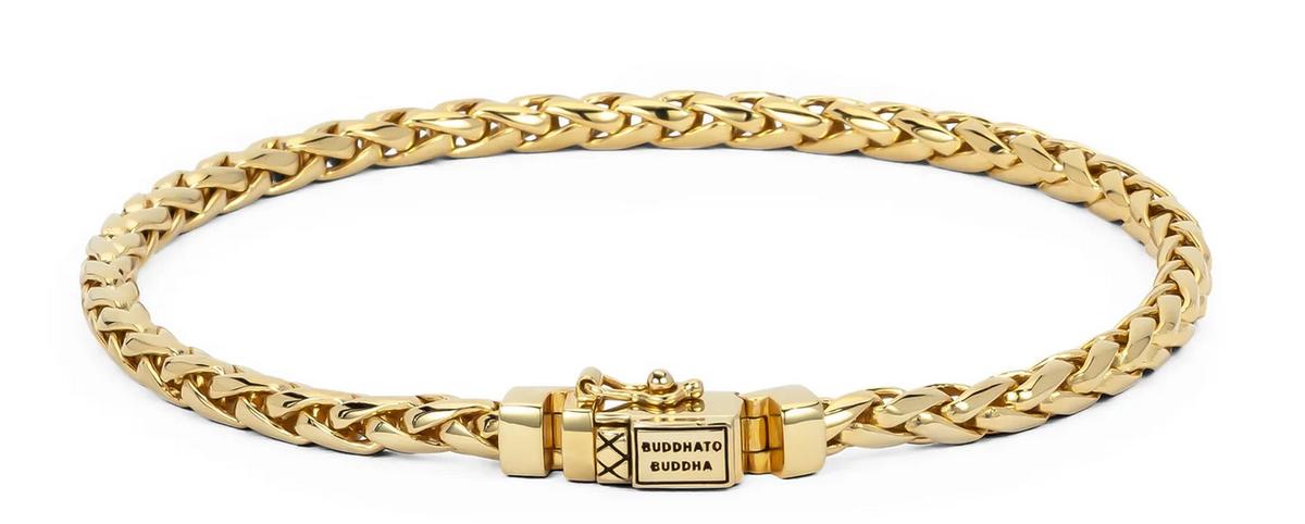 J015GV D - George Mini Armband Goud Vermeil