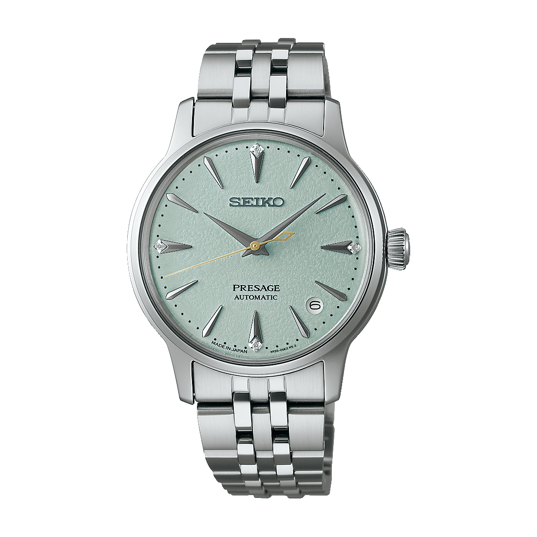 Dit Seiko horloge behoort tot de Presage cocktail time collectie.
Referentienummer: SRPL63J1

