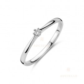 Aucielle ring wit goud 18k briljant