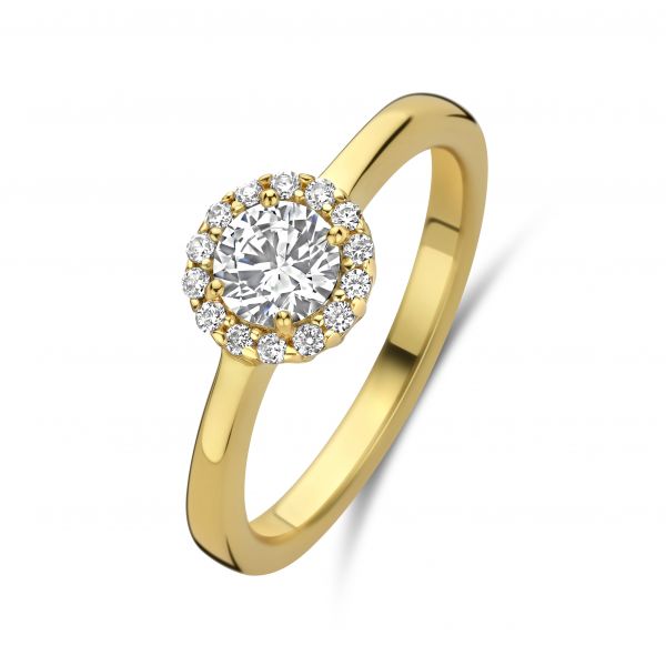 De 925 Silver Marella Ring is een elegante ring met sprankelende zirconia steentjes. Het tijdloze ontwerp maakt het een veelzijdig sieraad, perfect voor zowel dagelijks gebruik als speciale gelegenheden.