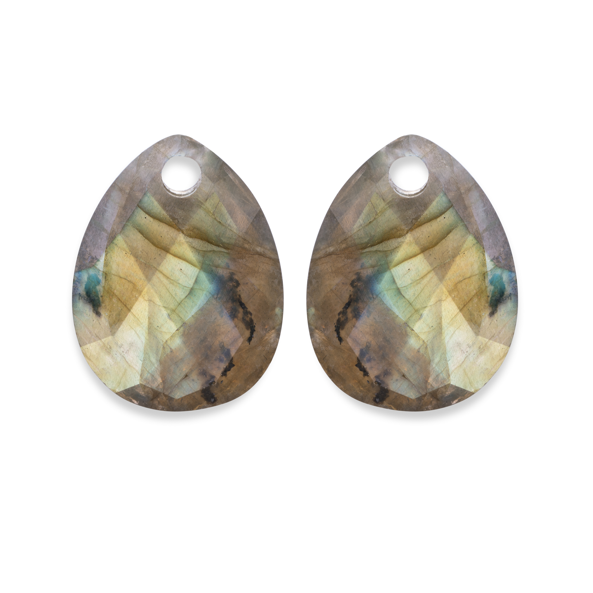 Earstones | Afterglow-Labradorite