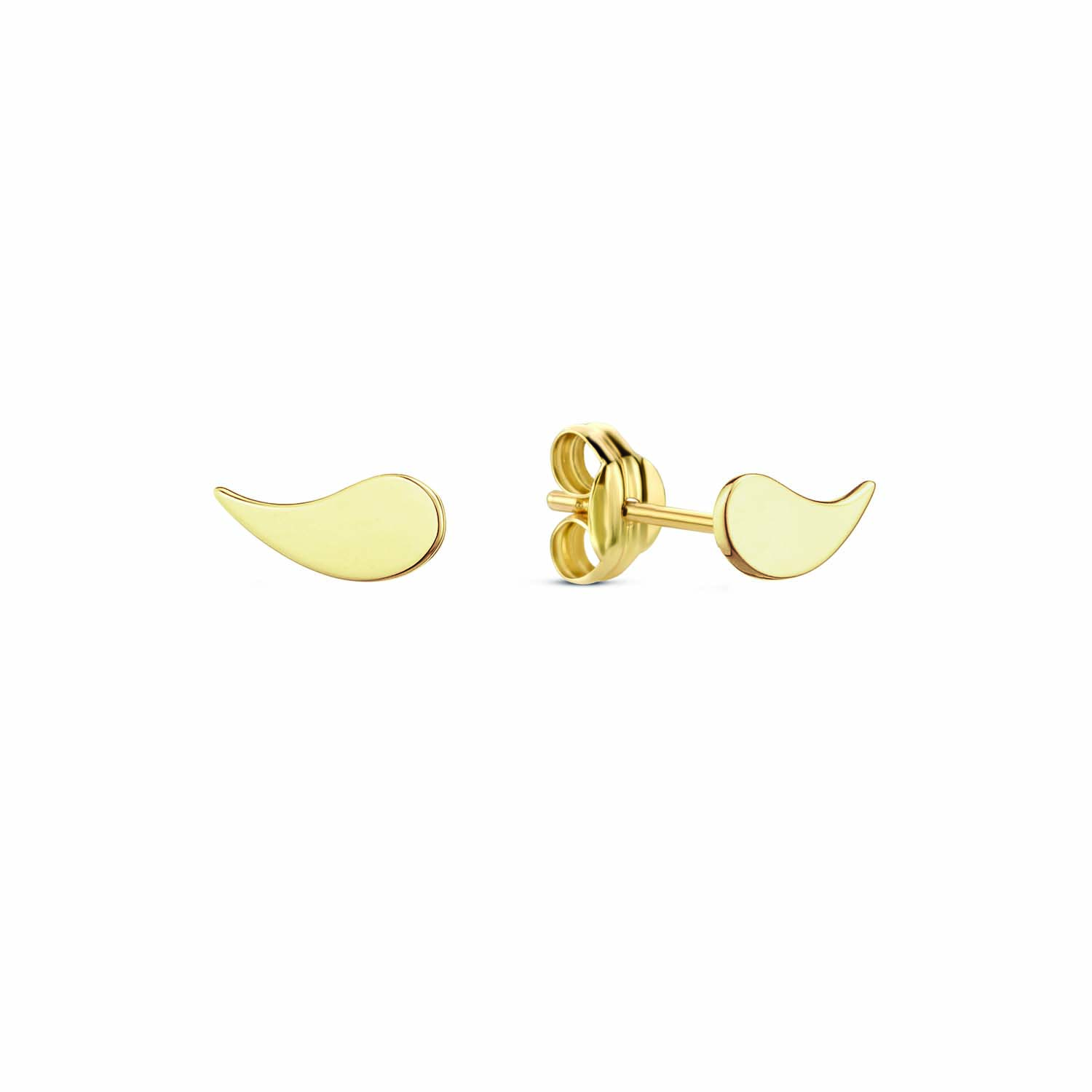 gouden Jackie oorstekers,  Carnavale Studs