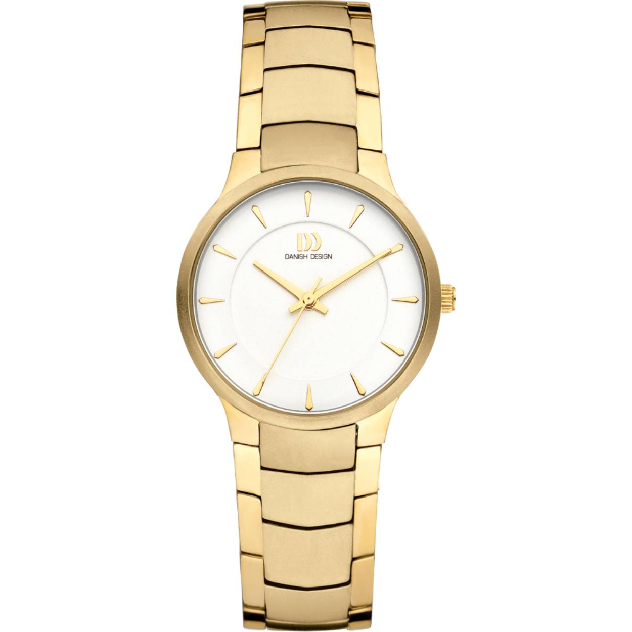 De Danish Design BOGØ IV05Q1275 is een elegante polshorloge met een strak design. Dit horloge heeft een ronde titanium kast en saffierglas, en een goudkleurige titanium band. De zilverkleurige wijzerplaat met streepindex is analoog en nikkelvrij. Dankzij de waterbestendigheid van 5 ATM is het perfect voor dagelijks gebruik. Draag het voor elke gelegenheid!