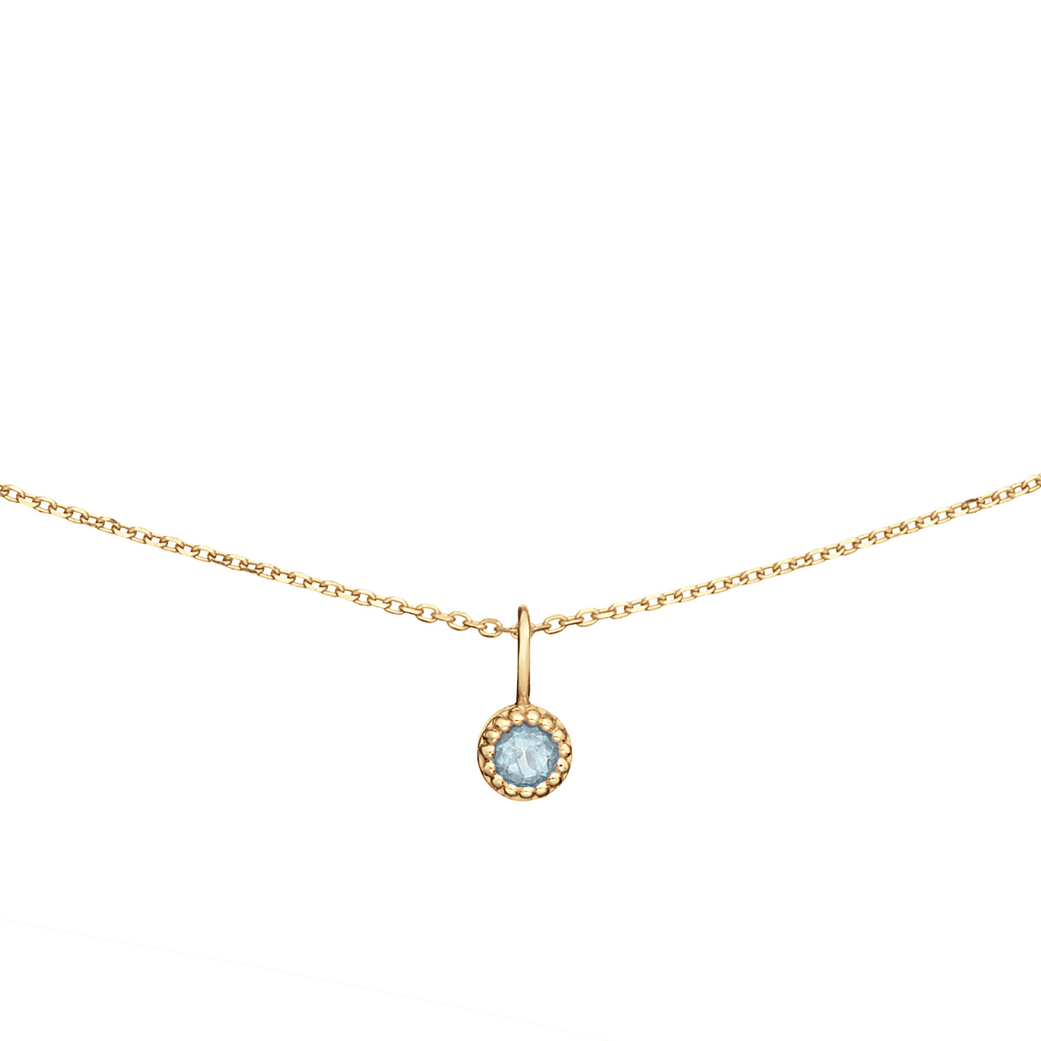gouden Jackie collier, Grimaldi Blue Top