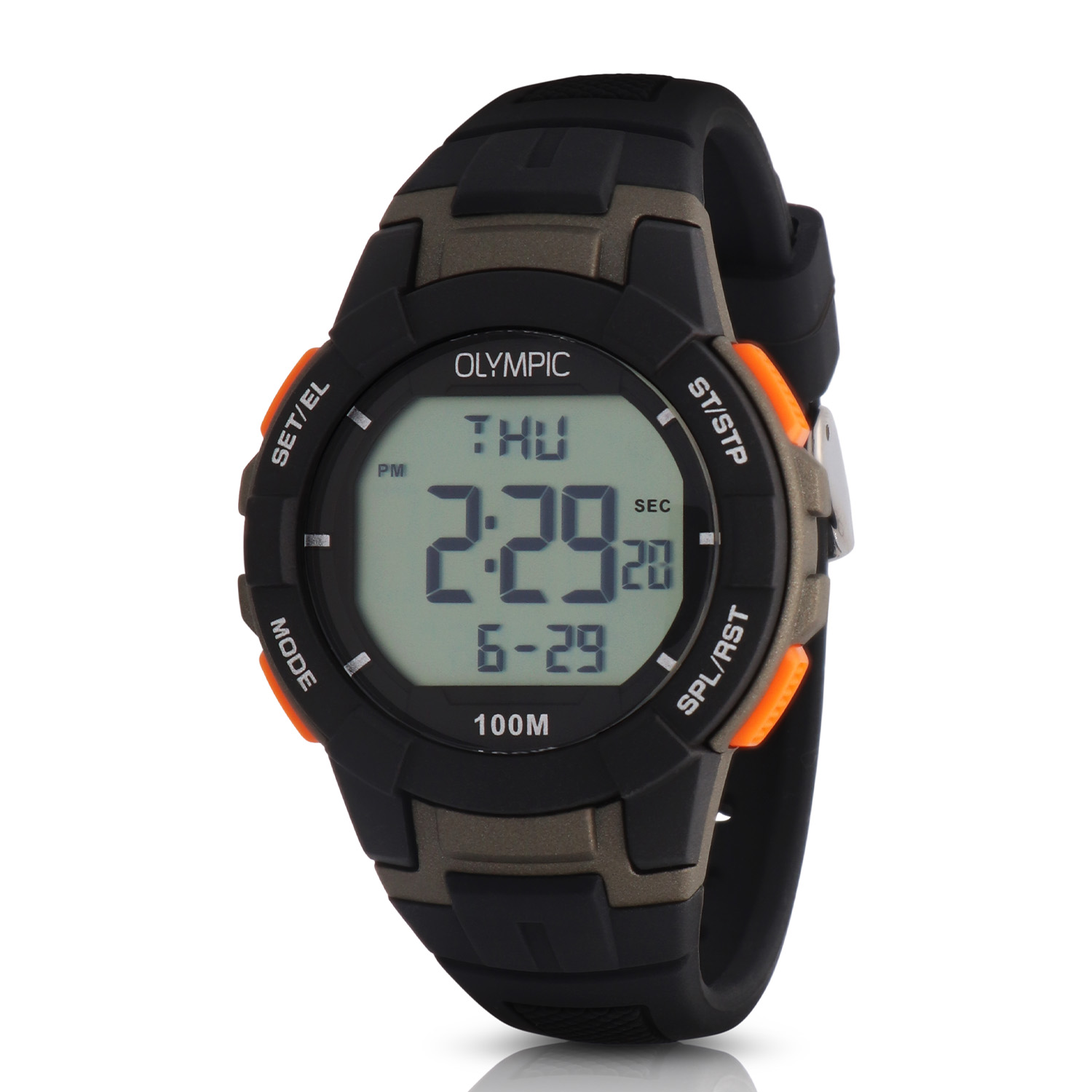 De OL Digital Kids Zwrt/Grijs 36, modelnummer OL45HKR017, is een digitale kinderhorloge met een zwart plastic/silicone kast en band. Het horloge is waterdicht (10 ATM) en voorzien van een datumfunctie. Het heeft een ronde kast van 36 mm en geen lichtfunctie. Het beste draag je dit horloge dagelijks voor een casual, sportieve look.