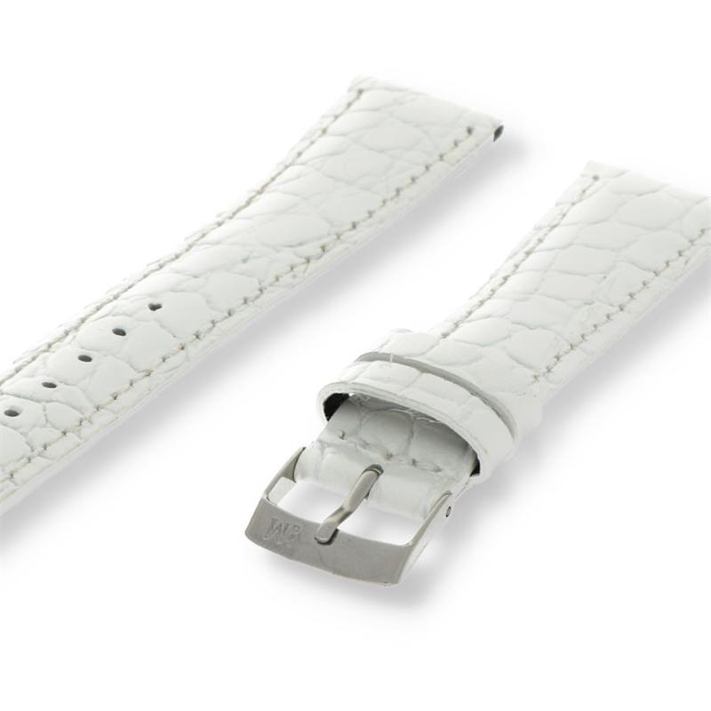 Dit is een witte horlogeband van het merk Morellato uit de serie Liverpool