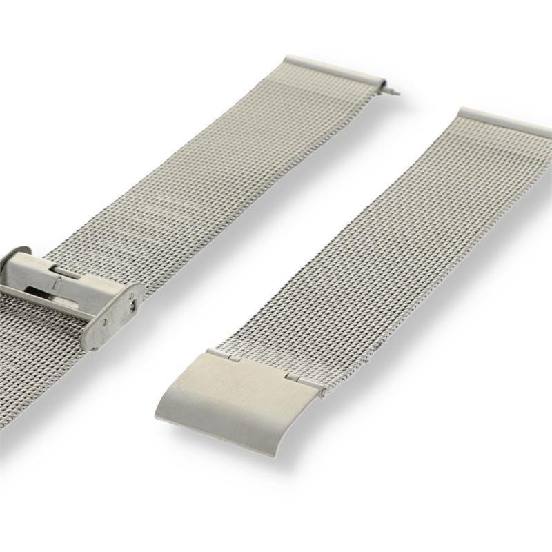 Dit is een zilverkleurige horlogeband van het merk Morellato uit de serie Estia (EC)