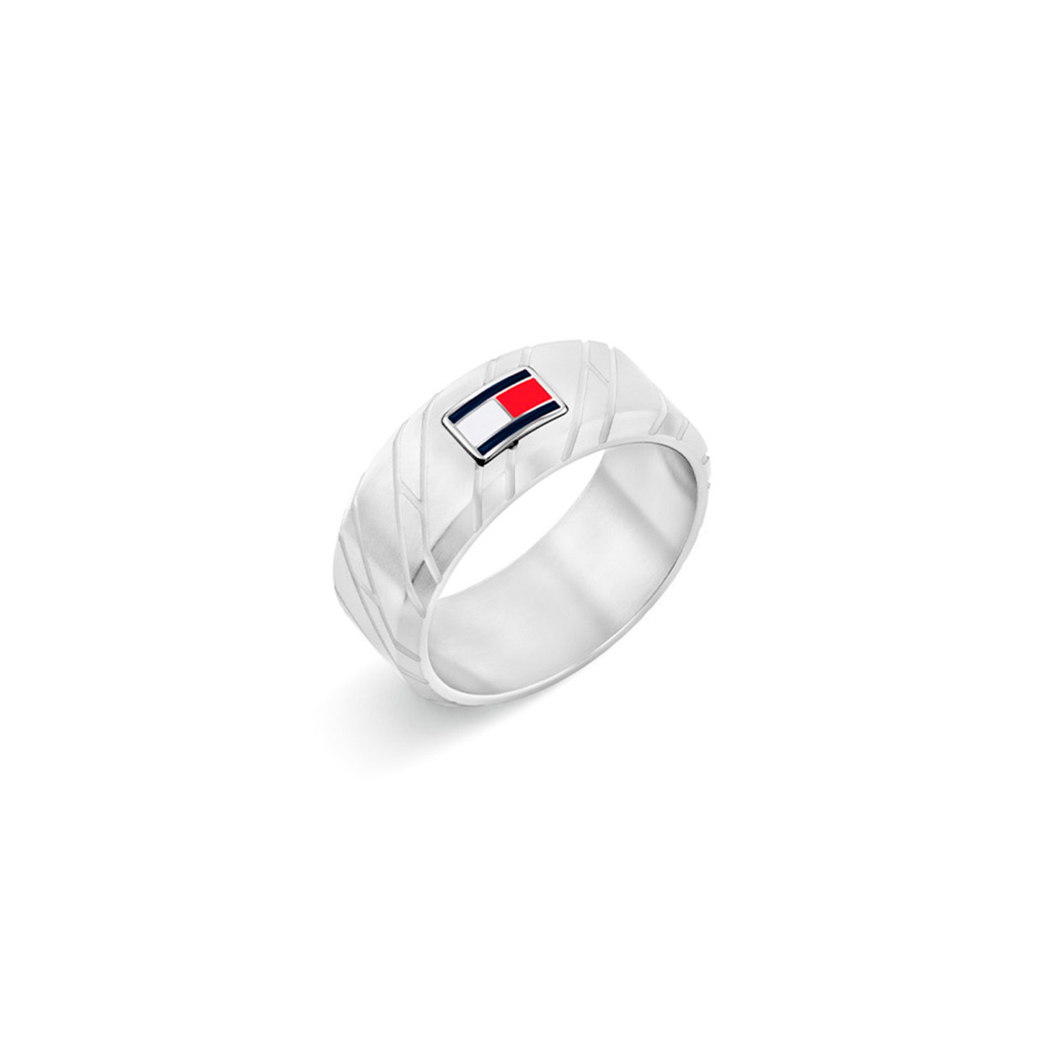 Tommy Hilfiger Jewels TJ2790621H Ring Heren Staal
Deze ring van Tommy Hilfiger uit de jewelry serie Lars met nr: TJ2790621H is een opvallend model. De stalen heren ring heeft grove bewerking met een opvallend gekleurd logo van het Tommy vlaggetje. De maat is 20,25 en heeft een breedte van 9mm. Ook leuk te combineren met de bijpassende armband en andere sieraden van Tommy Hilfiger.

Het merk:
Tommy Hilfiger is wereldwijd één van de grootste designer lifestyle merken en is internationaal bekend om haar classic American cool stijl. De sieraden zijn voor dames en heren met een eigen stijl, die niet bang zijn om dit aan de wereld te laten zien.

Specificaties:
- Ring H
- Materiaal: Staal
- Maat 20,25
- Heren sieraad