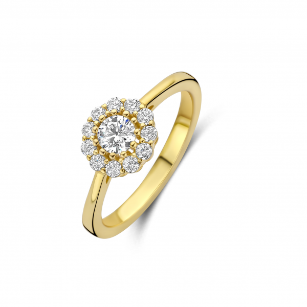 De 925 Silver Lina Ring is een verfijnde en gedetailleerde ring met mooie zirconia steentjes. Het elegante ontwerp maakt het een perfecte keuze voor een chique uitstraling of om je dagelijks outfit op te fleuren.