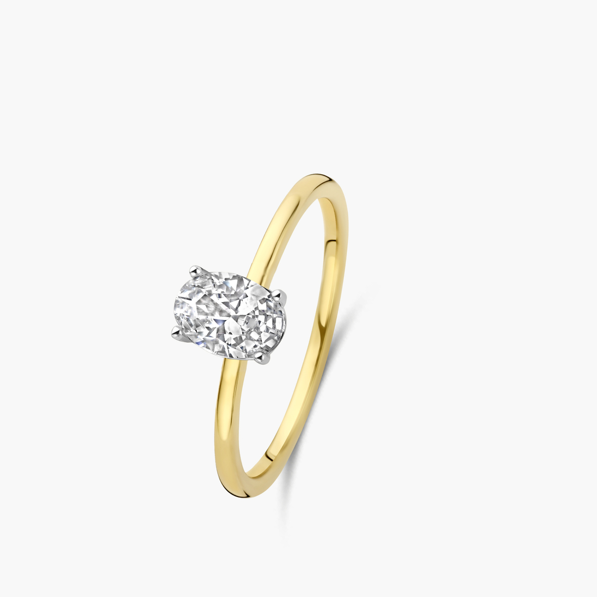 Diamant Lab Grown Oval cut 0.7 ct