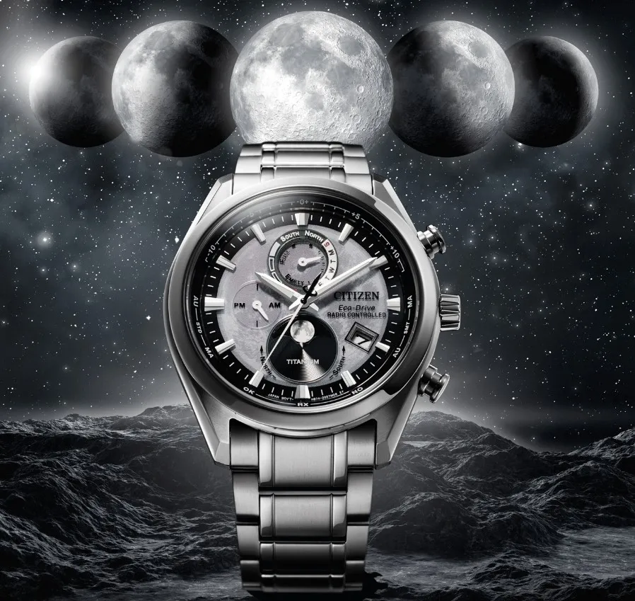 Citizen Eco-Drive, Radio Controlled, Cal: H874, 100m WR, Saffierglas - BY1010-81H