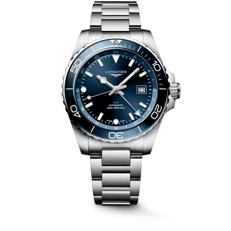 Dit Longines horloge behoort tot de Hydroconquest collectie.
Referentienummer: L38904966

Dit Longines Hydroconquest horloge is voorzien van een automatisch kaliber L844 uurwerk met een gangreserve van 72 uur. De kast en band zijn gemaak van roestvrijstaal. Het horloge heeft een diameter van 43 MM en is getest op een waterdichtheid van 30 ATM / 300 M. De blauwe sunray wijzerplaat is voorzien van een datumvenster op 6 uur. De wijzers en indexen zijn voorzien van Zwitsers Super-LumiNova® voor een betere leesbaarheid in het donker. Het horloge is voorzien van een krasvrij saffierglas.

