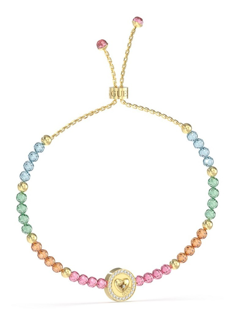 Het product van Guess Jewellery biedt een elegante en stijlvolle uitstraling met verfijnde details. Perfect om een outfit te verrijken en geschikt voor zowel casual als formele gelegenheden. Draag het solo voor een subtiele look of combineer met andere sieraden voor een gedurfde statement. Voeg een vleugje glamour toe aan elke dag met Guess Jewels!
