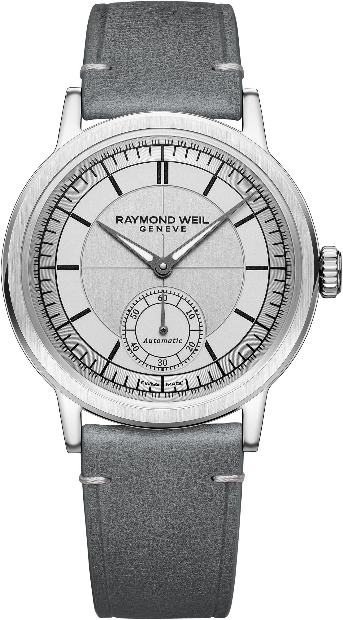 Dit is een horloge van het merk Raymond Weil gemaakt voor heren.
De specificaties zijn als volgt:
Kastmaat: 39,5 mm
Kastdikte: 10,25 mm
Waterdichtheid: 5 ATM / 50 Meter / 165 Feet