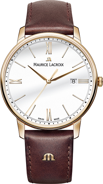Dit is een horloge van het merk Maurice Lacroix gemaakt voor dames en heren.
De specificaties zijn als volgt:
Kastmaat: 40 mm
Kastdikte: 8 mm
Bandbreedte: 20
Waterdichtheid: 5 ATM / 50 Meter / 165 Feet
Dit horloge heeft de volgende functies/eigenschappen:
Datumaanduiding