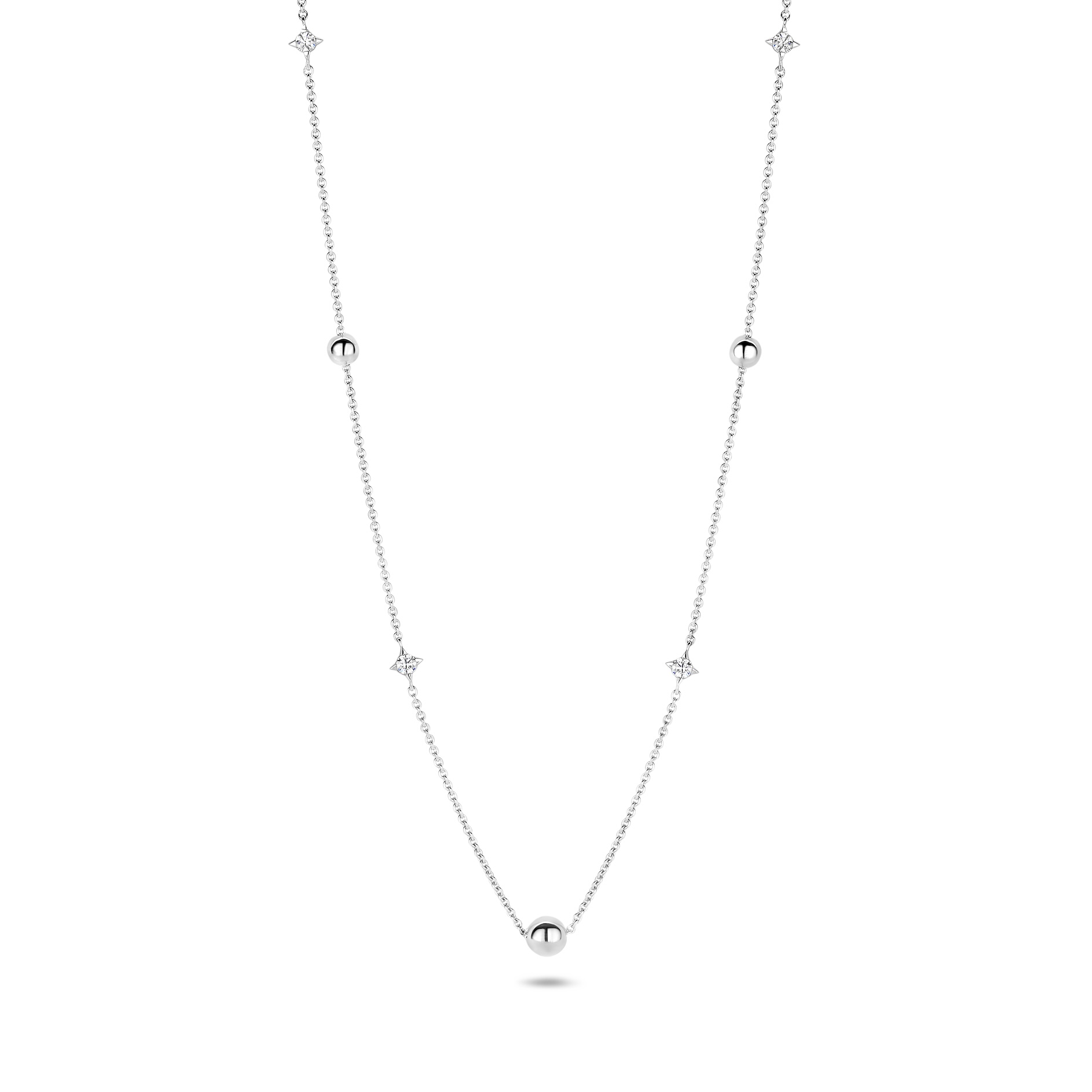 Dit is een collier van het merk FJF Jewellery gemaakt voor dames.