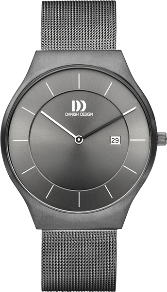 Dit is een horloge van het merk Danish Design gemaakt voor heren.
De specificaties zijn als volgt:
Kastmaat: 40,5 mm
Kastdikte: 7,7
Bandlengte: 244
Bandbreedte: 20
Waterdichtheid: 3 ATM / 30 Meter / 100 Feet
Dit horloge heeft de volgende functies/eigenschappen:
Datumaanduiding