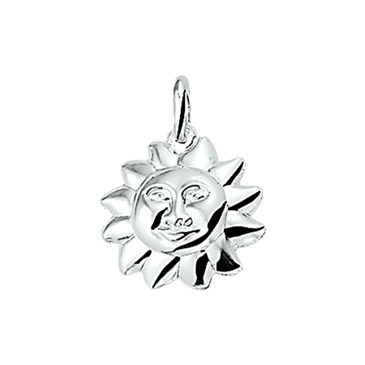 De Zilveren Bolle Zon Hanger, modelnummer 1007891, is een verfijnde charme met een zilverkleurige glans. Gemaakt van hoogwaardig zilver, weegt deze 0,81 gram en heeft een breedte van 15,5 mm. Perfect te combineren met een zilveren ketting of armband voor een elegante uitstraling. Draag het als een stijlvolle aanvulling op je dagelijks ensemble.
