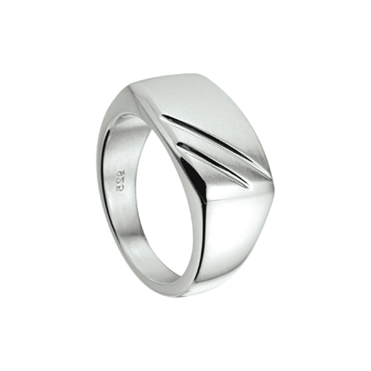 Zilveren dwarsmodel ring met een poli/matte afwerking.

Gender: heren
Ringmaat: 19.50 mm (61)
Breedte: 11 mm