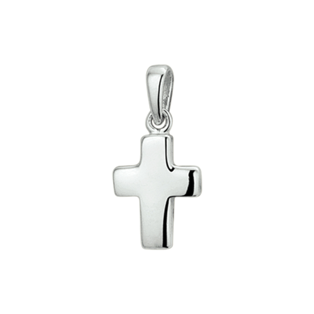 hanger kruis zilver gerhodineerd