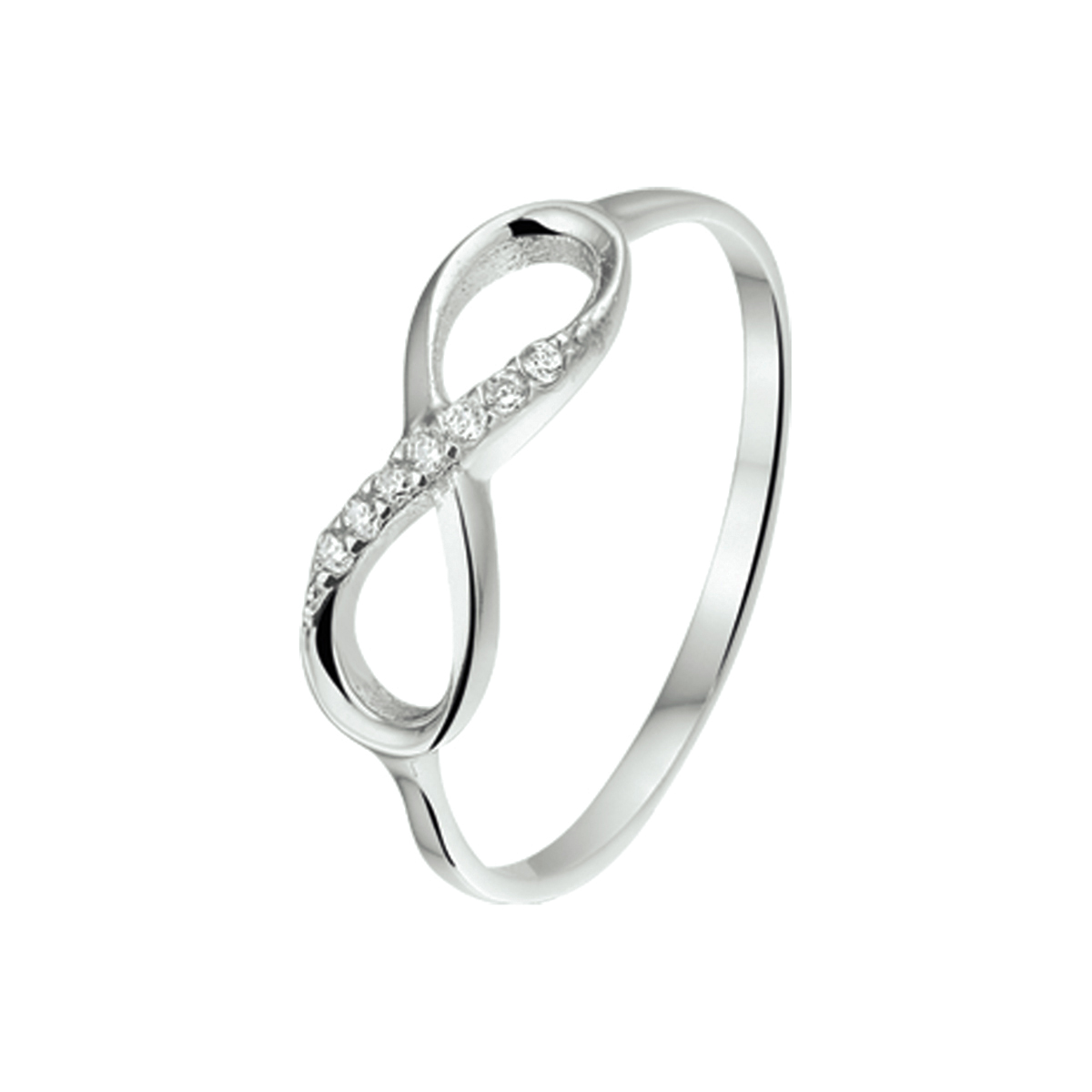 Beschrijving: Trendy gerhodineerd zilveren ring uitgevoerd met een hip infinity teken van 5.6mm breed en is beschikbaar in meerdere maten. De ring heeft een luxe rijzetting van briljant geslepen zirkonia. Tip: Perfect te combineren met andere infinity sieraden uit onze collectie of uit je eigen stash!. INFO: Gerhodineerd zilver is door de rhodiumlaag beter bestand tegen verkleuren en krassen.
Uniekenummer serie: 37452
Verpakt per: 1
Doelgroep: meisjes
Ringmaat: 17.25 mm (54)
Breedte: 5.6 mm