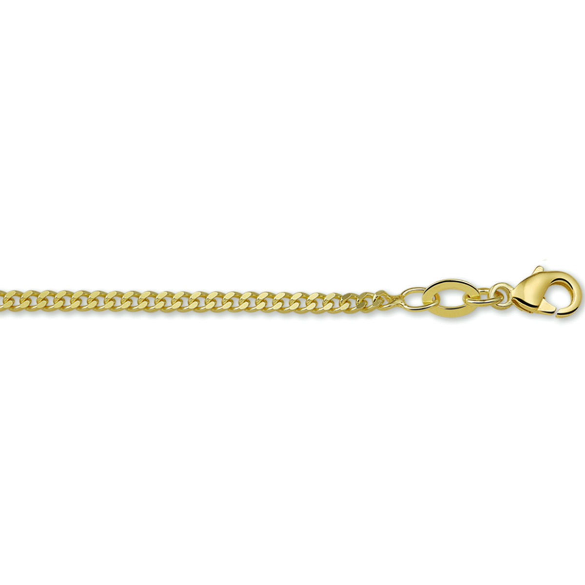 Beschrijving: Double geelgouden 2mm gourmet collier met een lengte van 60cm en uitgevoerd met een stevige karabijn sluiting.
Doelgroep: unisex
Breedte: 2 mm
Langste lengte: 60 cm