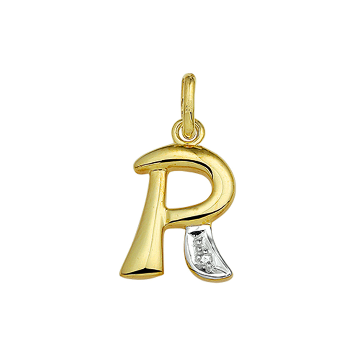 Creeer een heel persoonlijk collier met deze diamant letter hanger. Kies de initialen van een dierbare je geliefde of misschien wel gewoon die van jezelf!