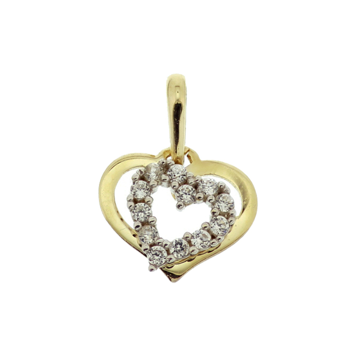 gouden hanger hart