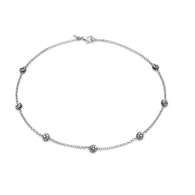 925 Sterling zilveren ketting, 45 cm lengte