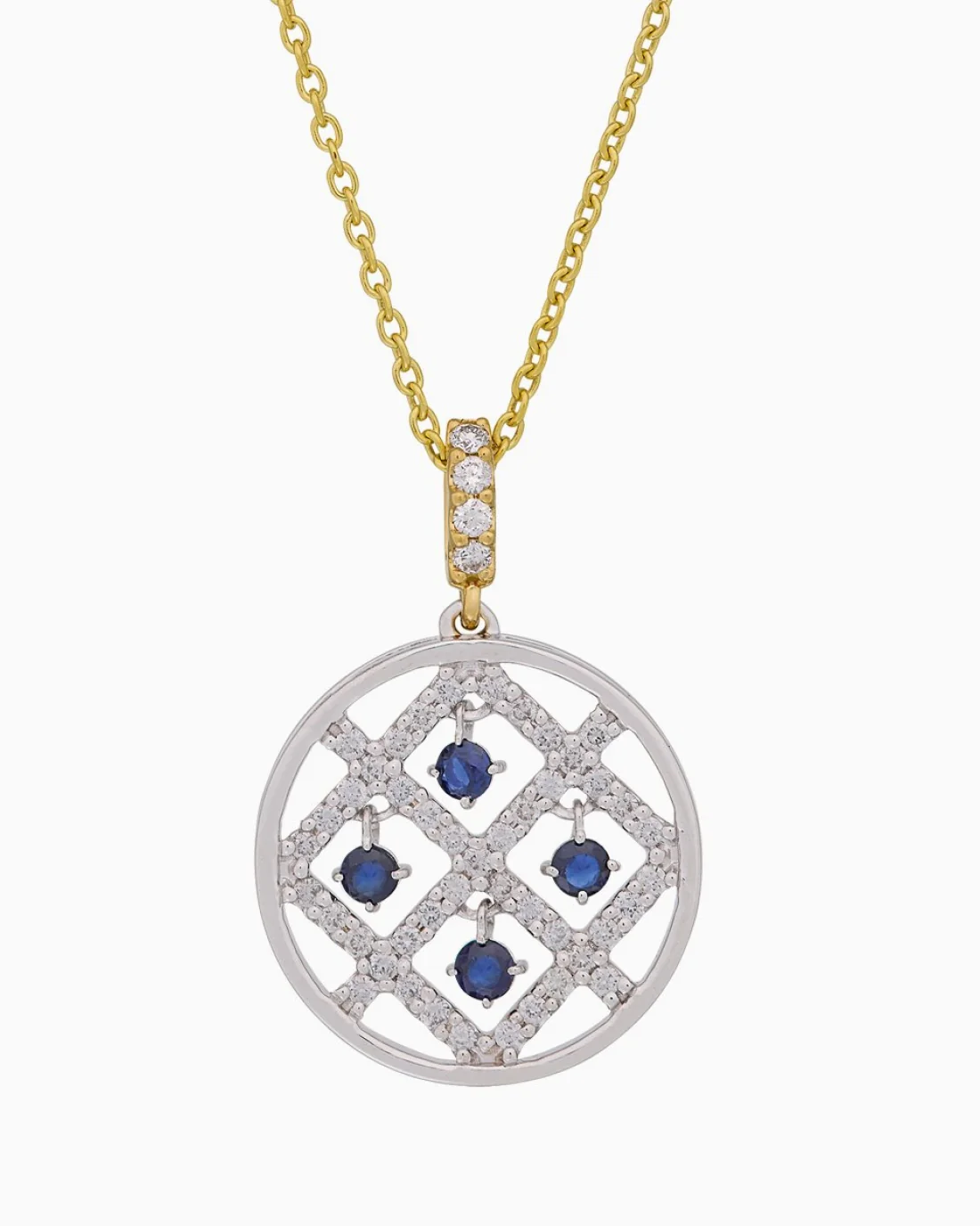 Eclat 18 kt bicolor collier 0.30ct G-VS | C2025/14
swinging diamond