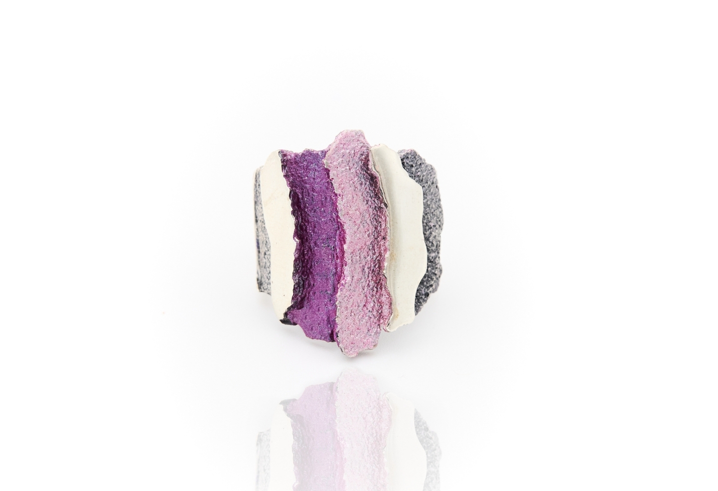 Arior Barcelona - Carban magenta ring, maat 56 - 1183283XPU-16