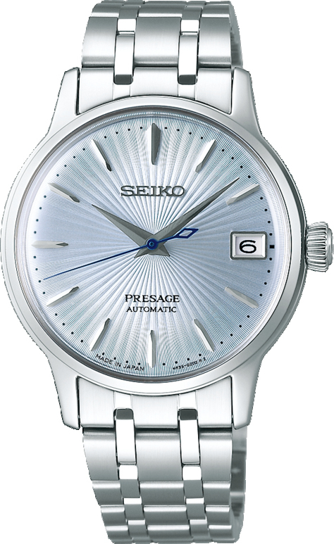 Dit dameshorloge is van het merk Seiko. Het is een analoog horloge gemaakt van staal. De diameter van de kast is 33.8 mm en de kast is 11.3 mm dik.
De verdere specificaties van het horloge zijn als volgt:
Glassoort: hardlex mineraal glas
Bandbreedte: 15
Kastmateriaal: staal
Waterdichtheid: 5 ATM
Techniek: automaat