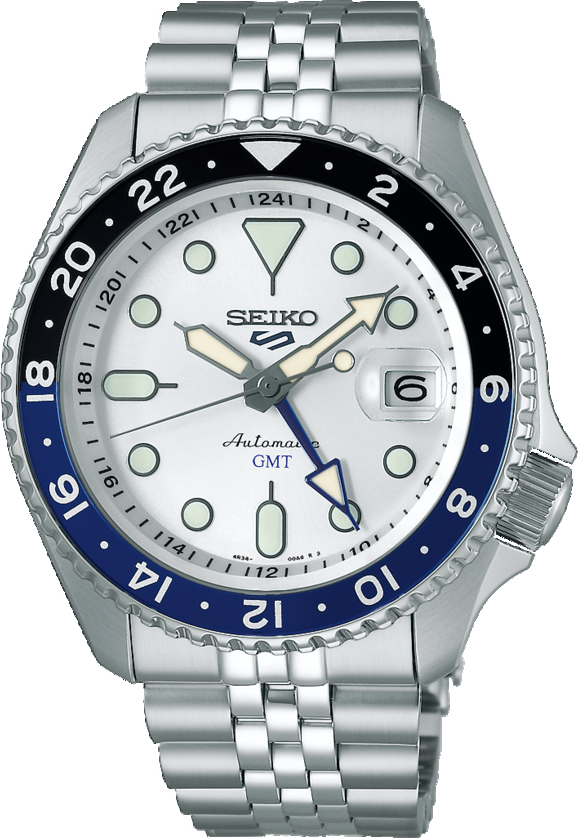 Dit is een herenhorloge van het merk Seiko. Het is een analoog horloge gemaakt van staal. De diameter van de kast is 42.5 mm en de kast is 13.6 mm dik.
De verdere specificaties van het horloge zijn als volgt:
Kastvorm: rond
Kastkleur: zilverkleurig
Kastmateriaal: staal
Bandbreedte: 22 mm
Bandlengte: 272.5 mm
Sluiting: vouwsluiting met drukker
Wijzerplaatkleur: wit
Glassoort: hardlex mineraal glas
Waterdichtheid: 10 ATM
Techniek: automaat