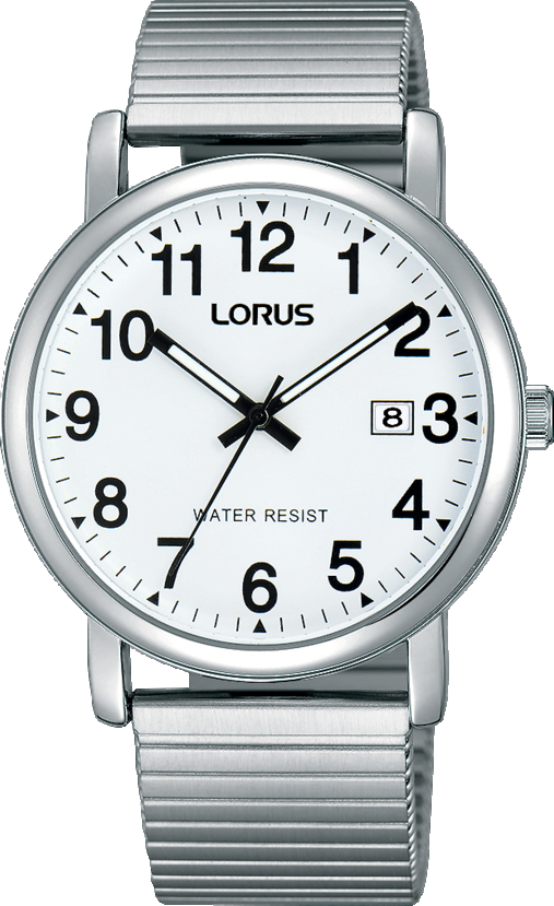 Dit is een herenhorloge van het merk Lorus. Het is een analoog horloge gemaakt van metaal. De diameter van de kast is 37.5 mm en de kast is 9.5 mm dik.
De verdere specificaties van het horloge zijn als volgt:
Kastvorm: rond
Kastkleur: zilverkleurig
Kastmateriaal: metaal
Bandbreedte: 19 mm
Bandlengte: 227.5 mm
Sluiting: geen, rekband
Wijzerplaatkleur: wit
Glassoort: hardlex mineraal glas
Techniek: quartz