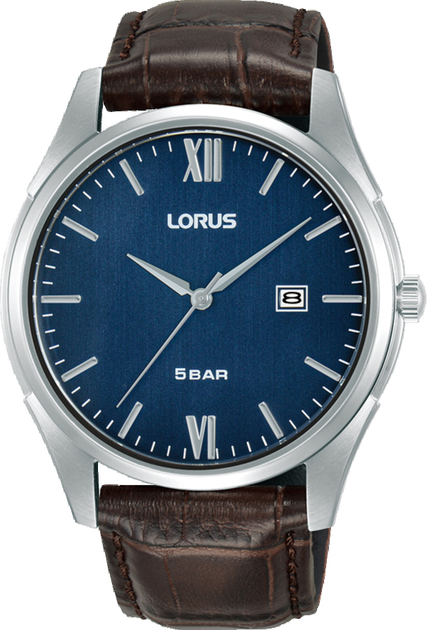 Dit is een herenhorloge van het merk Lorus. Het is een analoog horloge gemaakt van staal. De diameter van de kast is 42 mm en de kast is 10.1 mm dik.
De verdere specificaties van het horloge zijn als volgt:
Kastvorm: rond
Kastkleur: zilverkleurig
Kastmateriaal: staal
Bandbreedte: 22 mm
Bandlengte: 273 mm
Sluiting: gesp
Wijzerplaatkleur: blauw
Glassoort: hardlex mineraal glas
Waterdichtheid: 5 ATM
Techniek: quartz