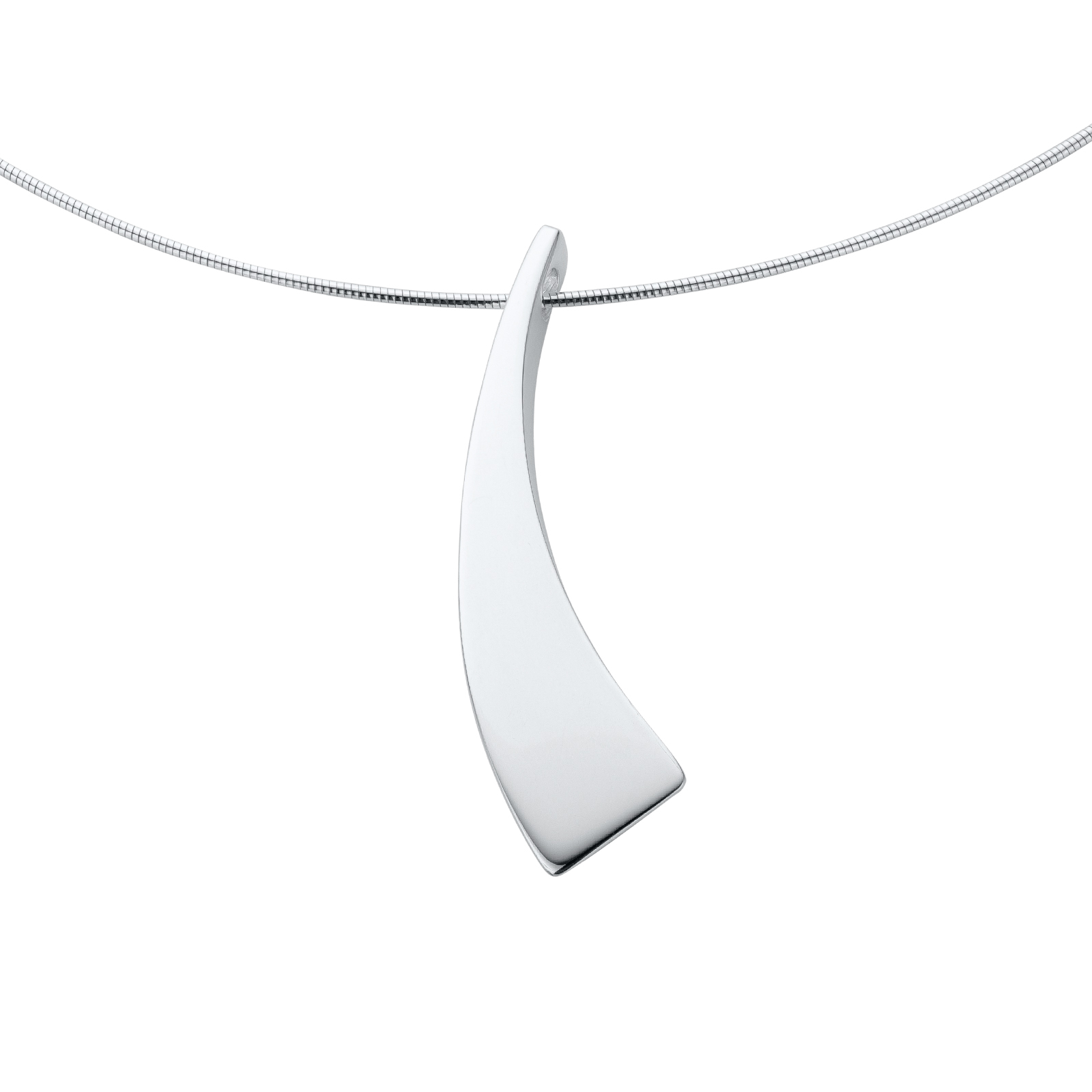  Hanger gebogen model lengte 4,5 cm