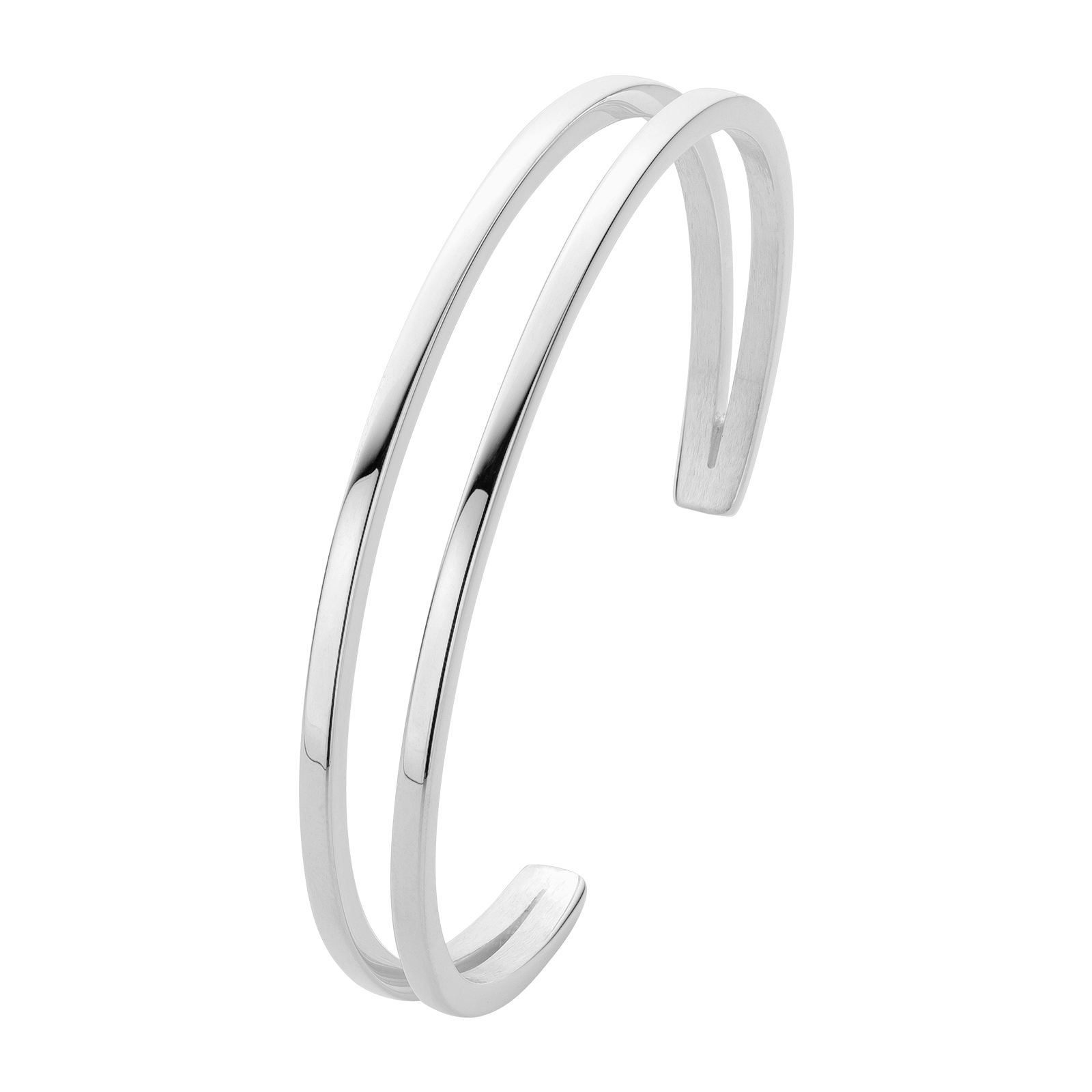AG78201-2 Armband recht model mt 58/48mm open klem
