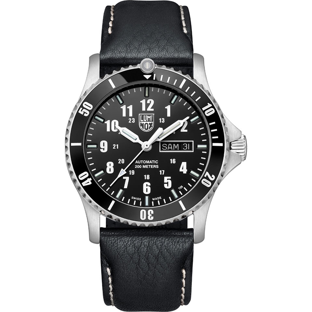 Luminox - Sea Collection. Automatic Sport Timer. Black. 200m WR Saffierglas - XS.0921