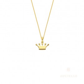 Aucielle hanger goud 18k kroontje