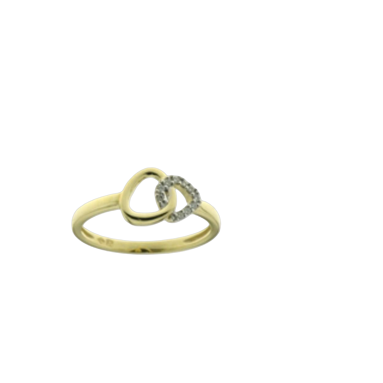 Naiomy Gold ring wit goud 18KT briljant
