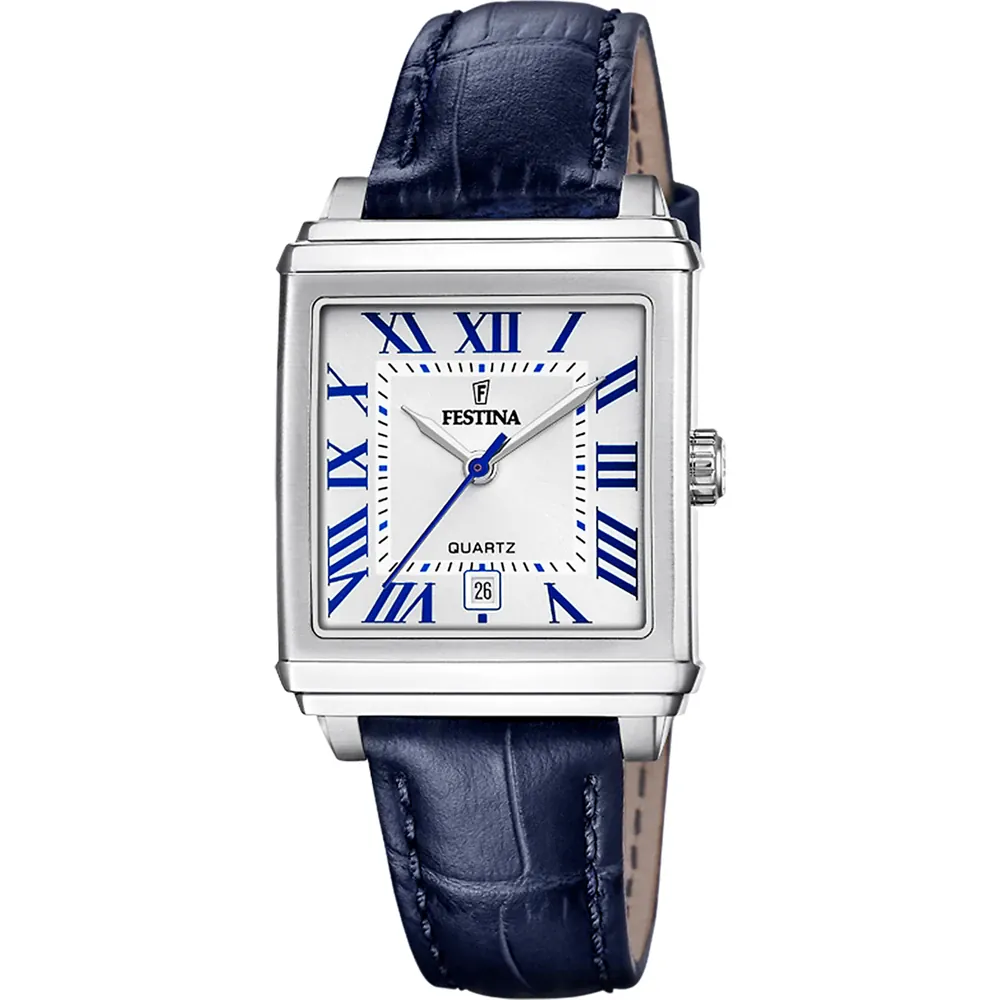 Dit Festina horloge heeft een kast gemaakt van Roestvrijstaal met een diameter van 32 mm en is voorzien van een leren band. In de kast bevindt zich een Miyota kwaliteitsuurwerk en is afgewerkt met Mineraalglas.
Het horloge is 5ATM. Dit betekent dat het horloge geschikt is om mee te douchen. Verder wordt het horloge geleverd met 2 jaar garantie.
.