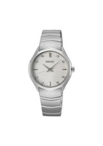 De SEIKO horloge edelstaal SUR615P1 is een stijlvolle en tijdloze polshorloge, ideaal voor dagelijks gebruik. Dit dameshorloge heeft 8 diamanten op de wijzerplaat en biedt een strakke en nette uitstraling. Het beste te dragen om de pols voor een verfijnde en elegante look. Perfect voor zowel formele als casual gelegenheden. Voeg een vleugje klasse toe aan elke outfit.