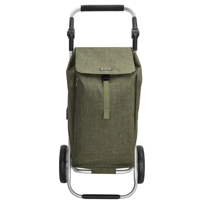 Kleur AMF	029 - olive
Kleur fitting	Zilver
Voor wie	Unisex

Hoogte (cm)	54,00
Lengte (cm)	32,00
Materiaal buitenkant	Nylon/Polyester
Artikelnaam	Beagles Alberic Boodschappen trolley
Productgroep	Boodschappen trolley
Inhoud	41,47
Diepte (cm)	24,00