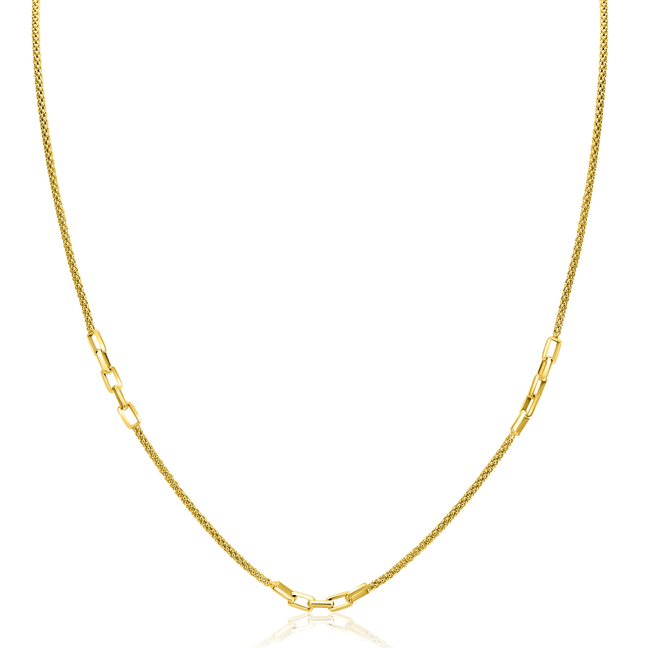 Collier verguld