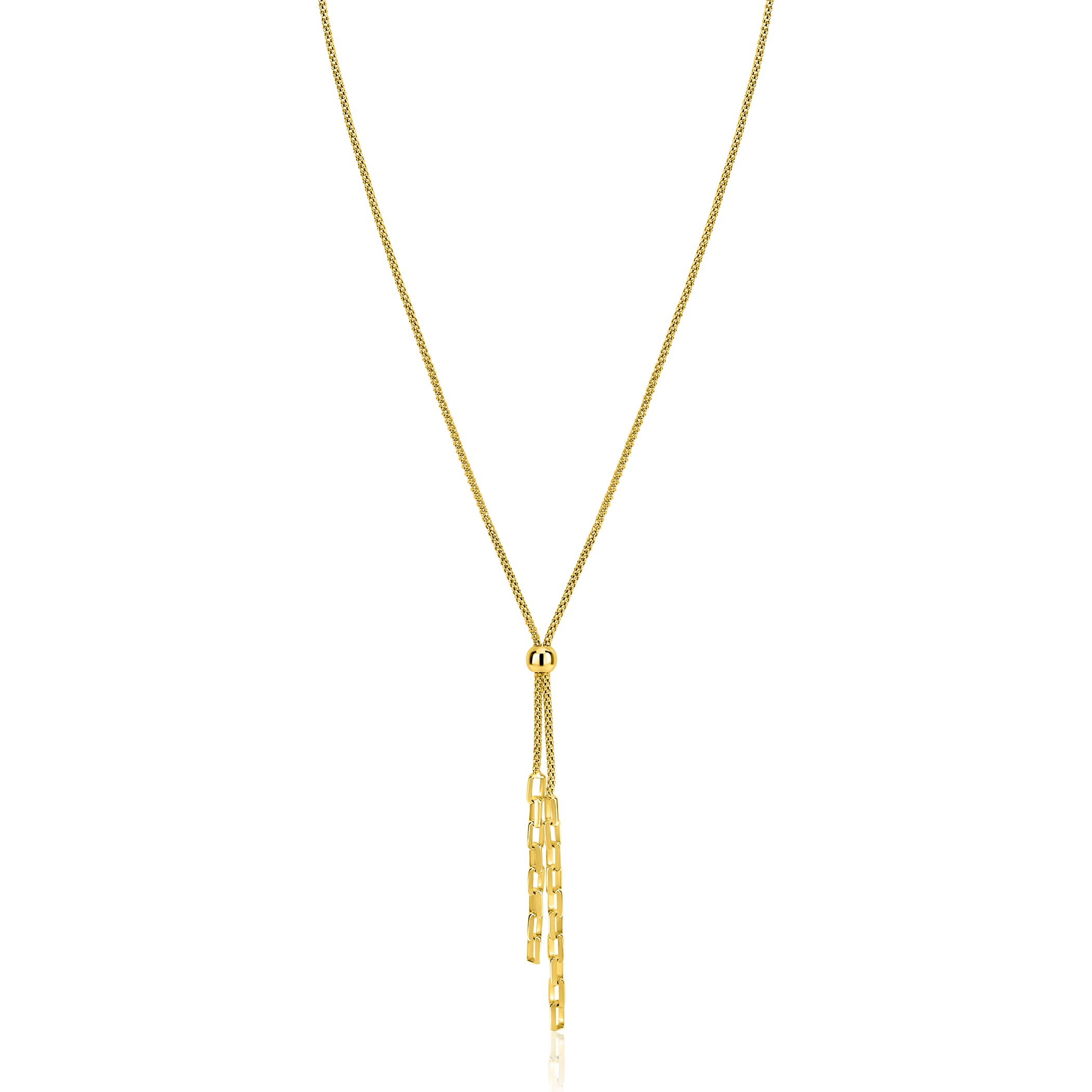 Vergulde y collier