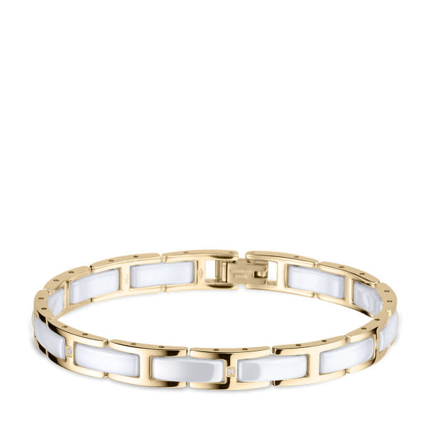Het BERING armbandmodel 612-25-185 is een verfijnde gouden armband gemaakt van duurzaam roestvrij staal. Deze stijlvolle, glanzeloze armband heeft een maat van 185 mm en past perfect bij elke gelegenheid. Combineer het met andere gouden accessoires voor een elegante look of draag het solo voor een subtiele touch van luxe. Perfect voor zowel dagelijks als formeel gebruik.