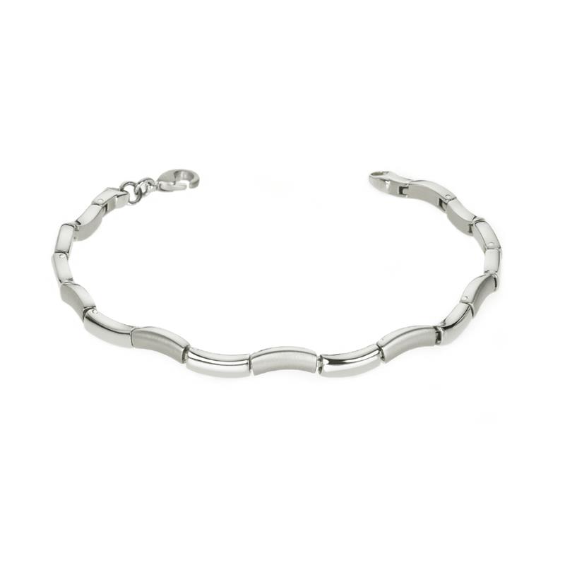 Dit is een armband van het merk Boccia Titanium
