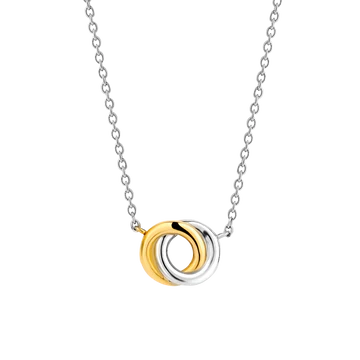 Het infinity symbool van deze zilveren TI SENTO 3915SY ketting verbindt een gold plated accent met zilveren magie. Ze voegt de perfecte balans tussen elegantie en edge toe aan je stijl. Laat haar bungelen terwijl je danst.

Het collier heeft een standaardlengte van 38 cm en heeft een verlengstuk van 10 cm. Hierdoor kan je het collier op 5 verschillende lengtematen dragen, op 38 cm, 40 cm, 42 cm, 45 cm en 48 cm.